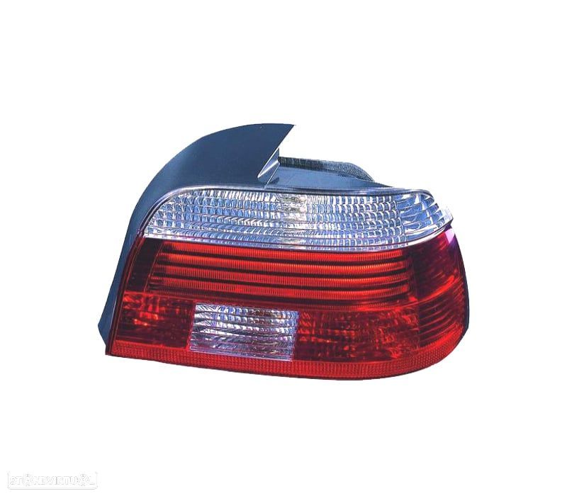 FAROLIN DIR BMW E39 BERLINA 00-03 BRANCO LED VERMELHO - 1