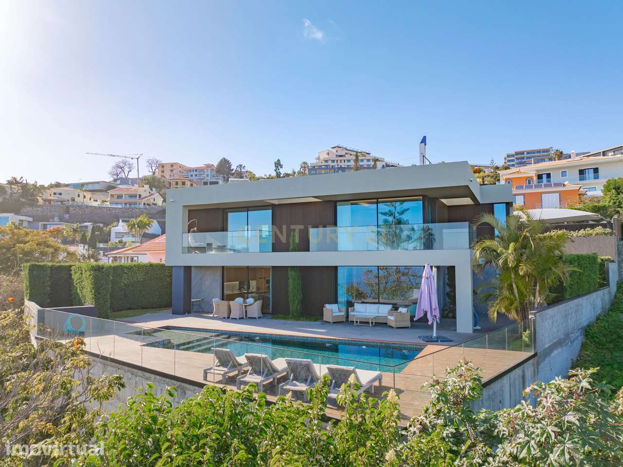 Moradia de Luxo na Casa Branca - Funchal - Vista Mar, Piscina e Locali - Grande imagem: 2/60