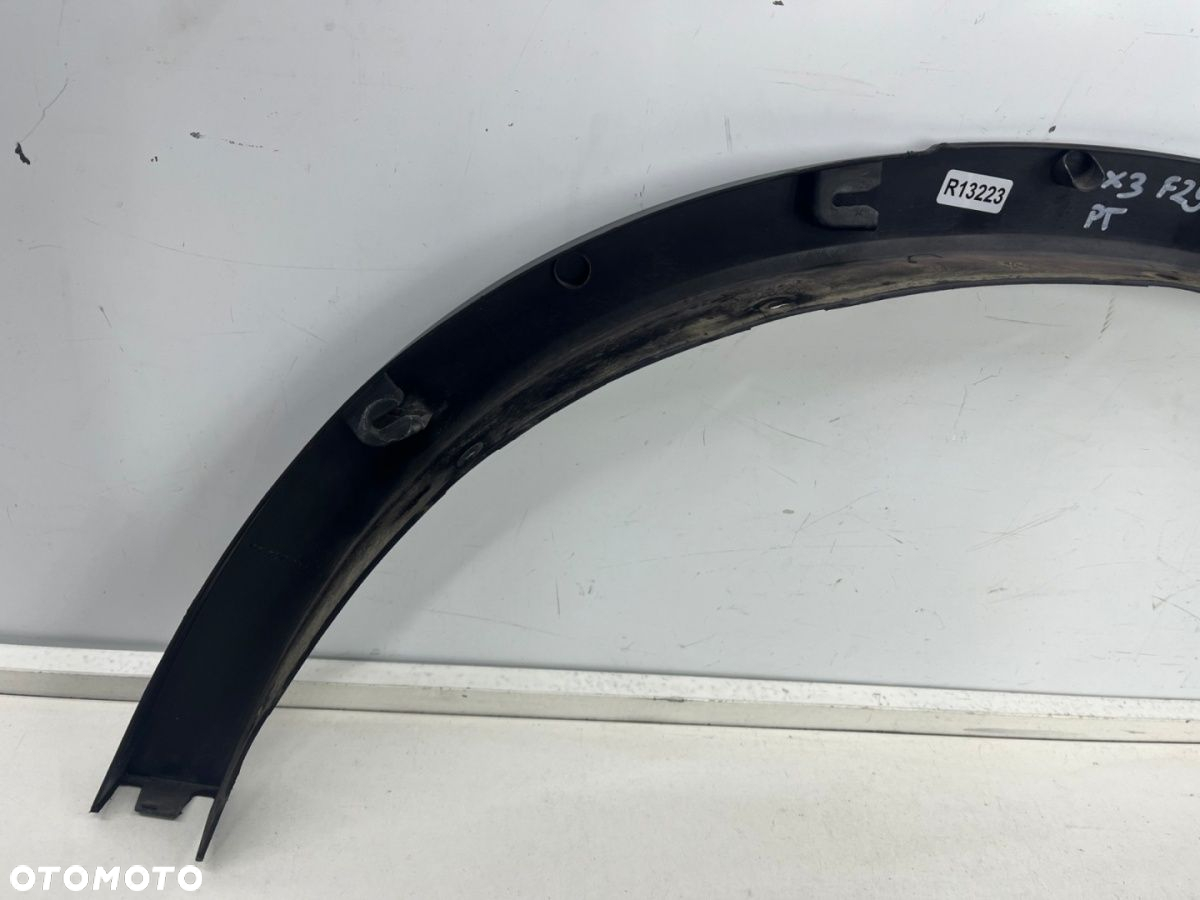 Listwa BMW X3 F25 10-17r. prawy tylny rant nadkola błotnika nakładka 7210084 - 13