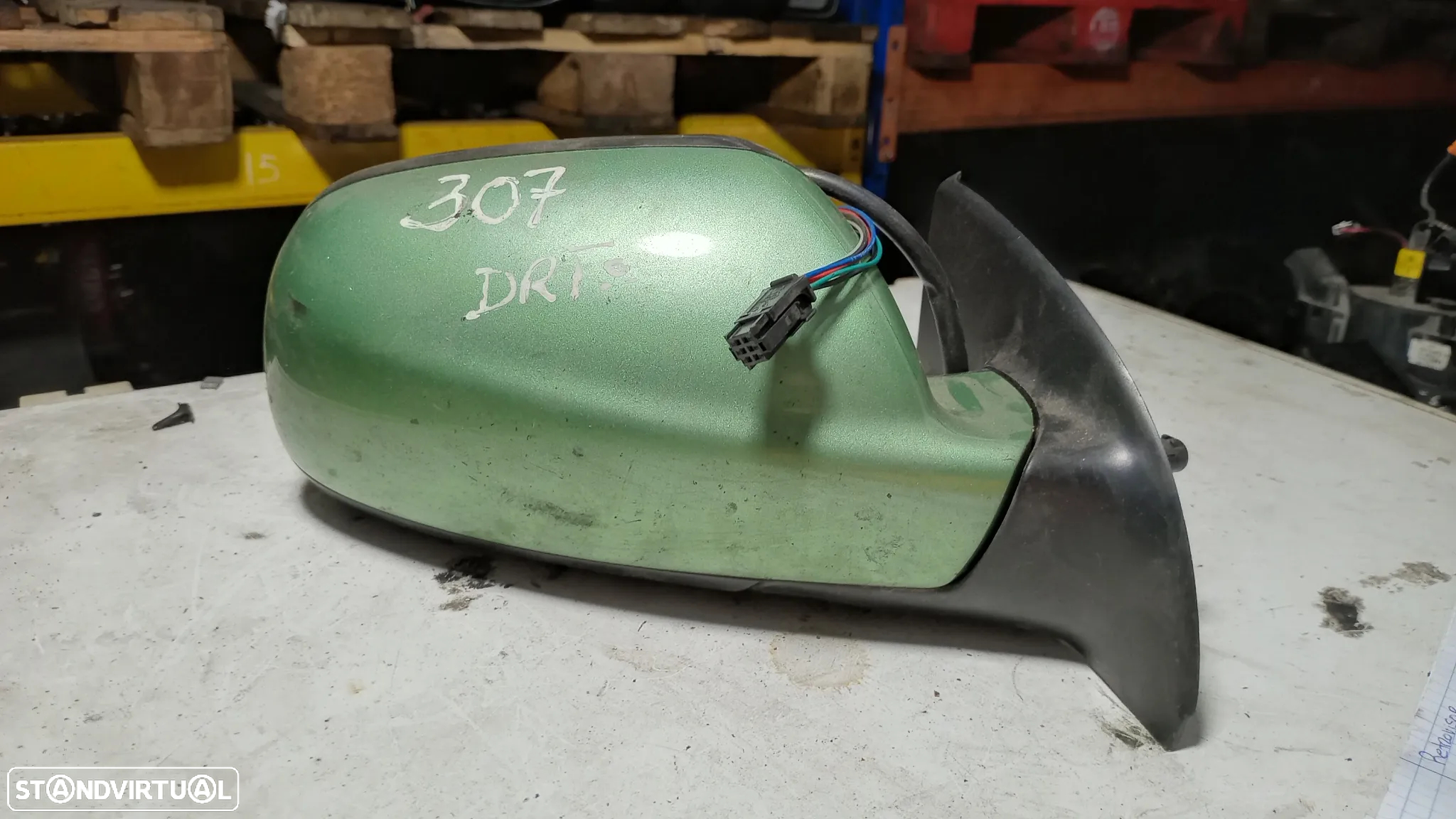 Retrovisor Peugeot 307 Esquerdo - 2