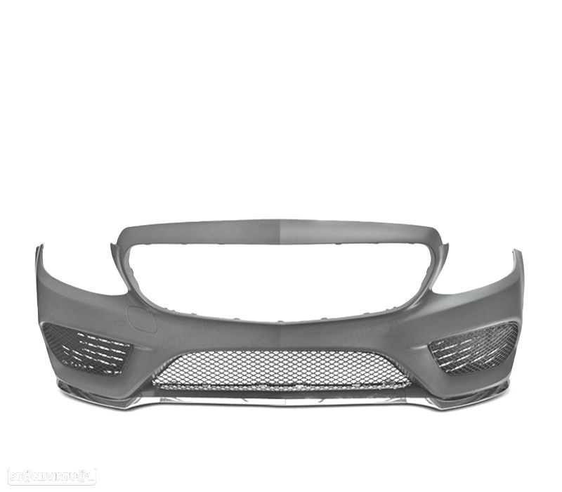 PARA-CHOQUES FRONTAL MERCEDES CLASE C W205 15-18 LOOK AMG - 2