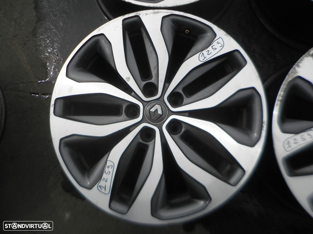 Jogo De Jantes Jgjant1259 RENAULT TALISMAN 2020 2.0 BLUE DCI 200CV 4P CINZA ET46 7.5X18 5X114.5 65.8MM - 3