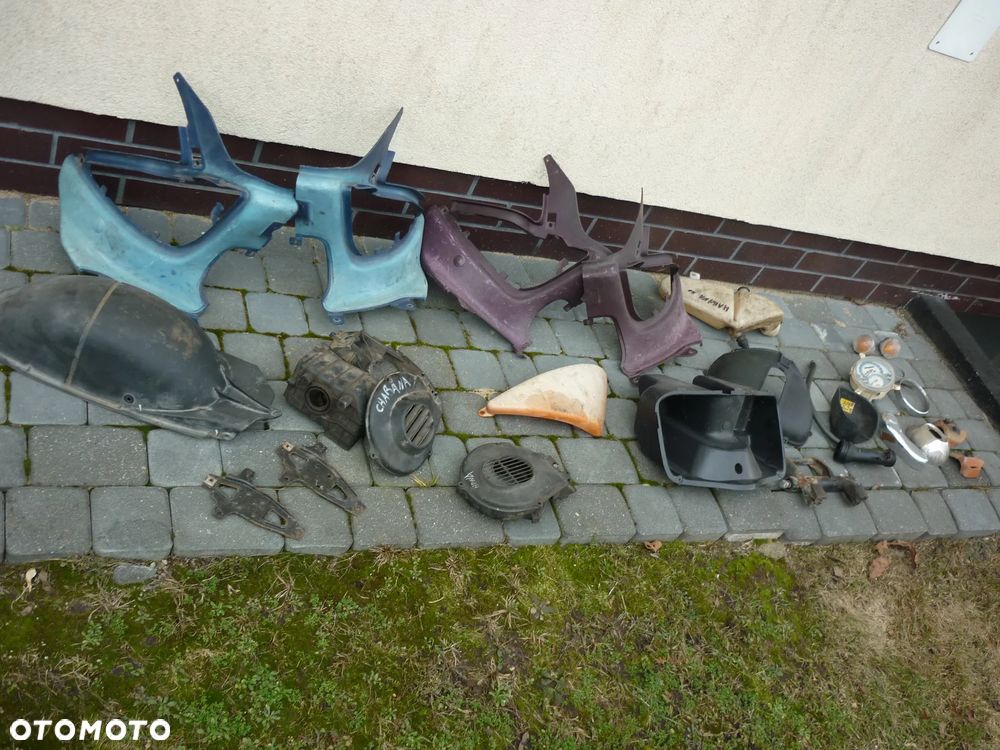 Owiewka widelec klosz osłona licznik felga Aprilia Habana 50