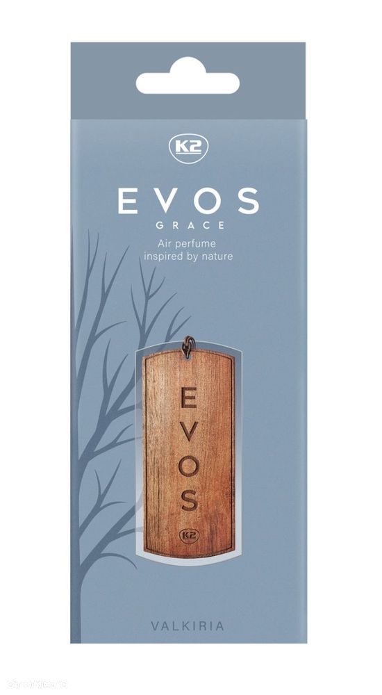 Drewniana zawieszka zapachowa K2 EVOS GRACE VALKIRIA - 4