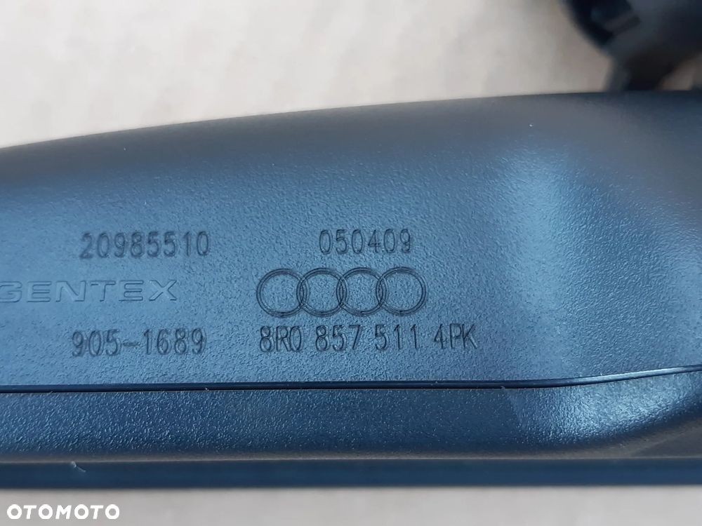 AUDI A6 C6 LIFT LUSTERKO WEWNĘTRZNE FOTOCHROM 8R0857511 4PK - 7