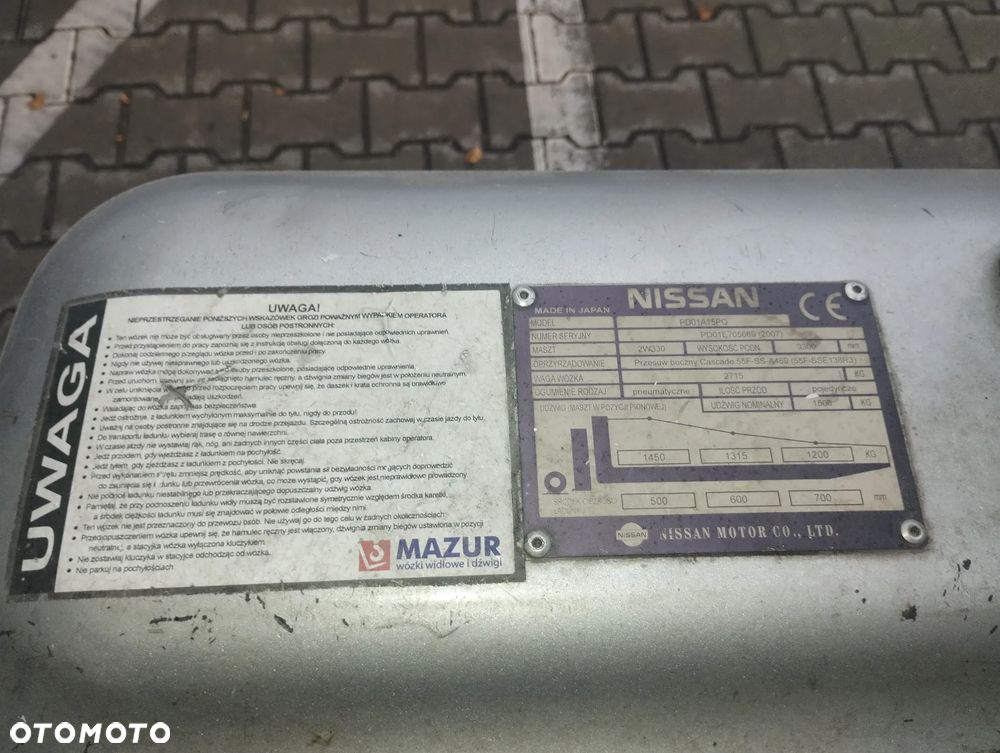 Nissan PD01A15PQ - 5