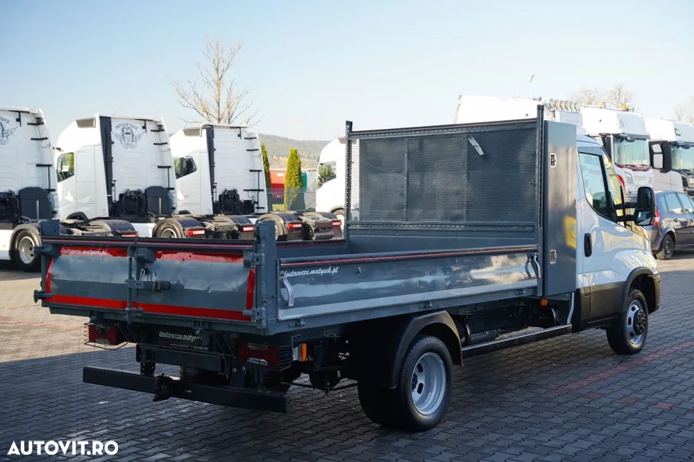 Iveco DAILY 35-140 / BENĂ BASCULABILĂ DIN OȚEL / ROȚI DUBLE PE PUNTEA SPATE / CUTIE DE VITEZE MANUALĂ / IMPORT - 18