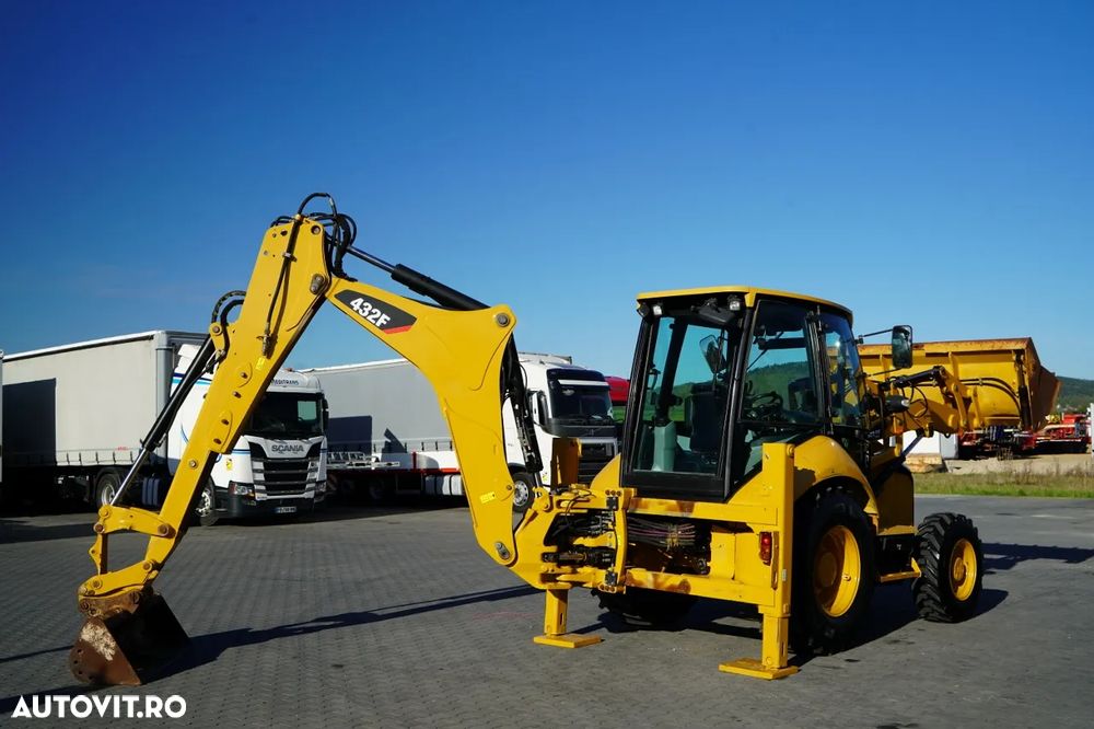 Cat 432F / BULDOEXCAVATOR / JOYSTICK / 2012 / AER CONDIȚIONAT / SET CUPĂ - 6