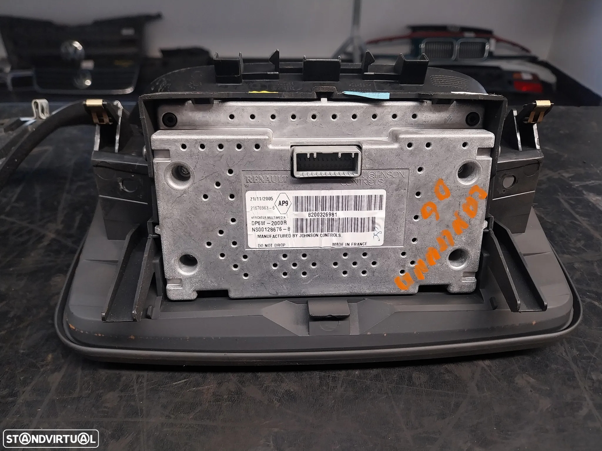 Display multifunções Renault Laguna Ref: 8200326981 - 4
