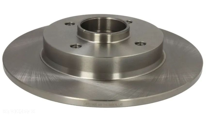 TARCZE HAMULCOWE TYŁ CITROEN C4 coupe (LA_), C4 I (LC_), C4 I sedan ,PEUGEOT 207 (WA_, WC_), 307 (3A/C), 307 Break (3E), 307 CC (3B), 307 SW (3H), 307 SW Furgon/kombi (3E_, 3H_) - 1