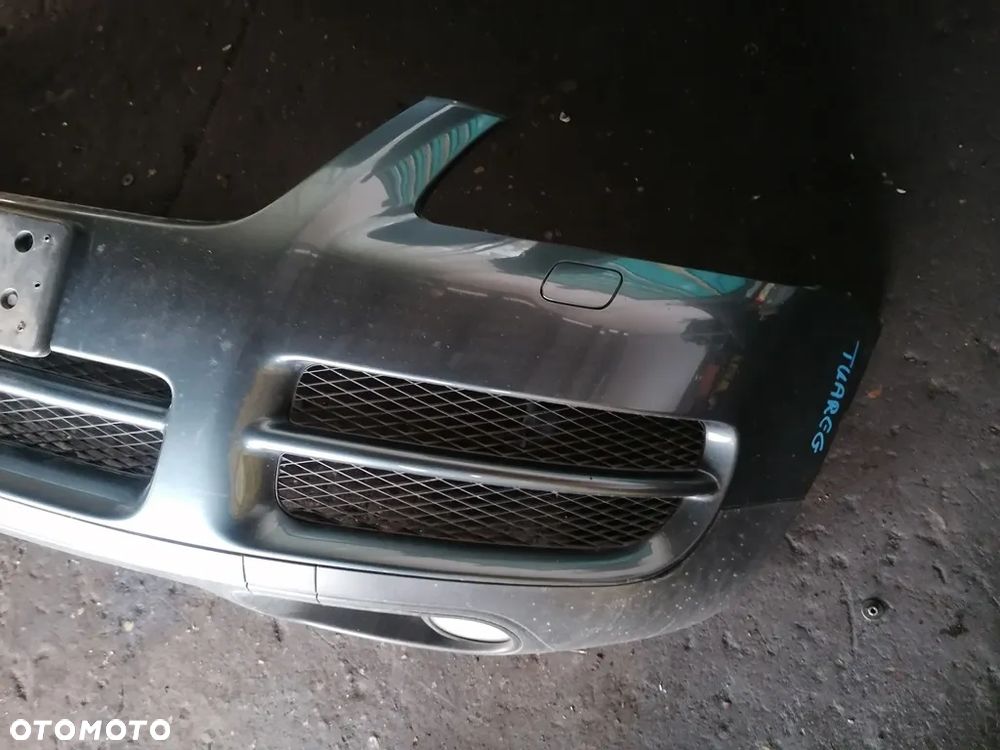 VW TOUAREG 05r ZDERZAK PRZÓD PRZEDNI LD7U - 5