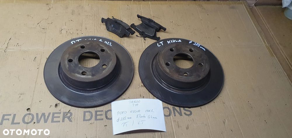 Tarcze hamulcowe klocki tył tylne Ford Kuga II Mk2 - 1