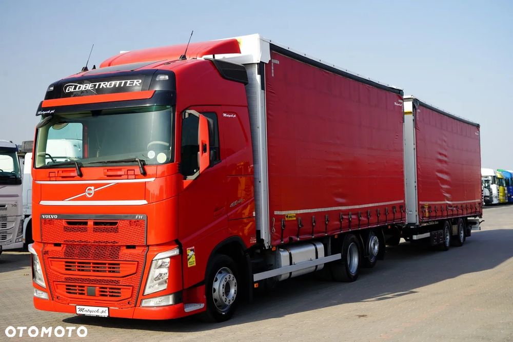 Volvo FH 460 / ZESTAW TANDEM / 120 M3 / PRZEJAZDOWY / I-SAVE / KLIMA POSTOJOWA / OŚ PODNOSZONA SKRĘTNA / WIELTON / PLANDEKA ZBROJONA - - 3