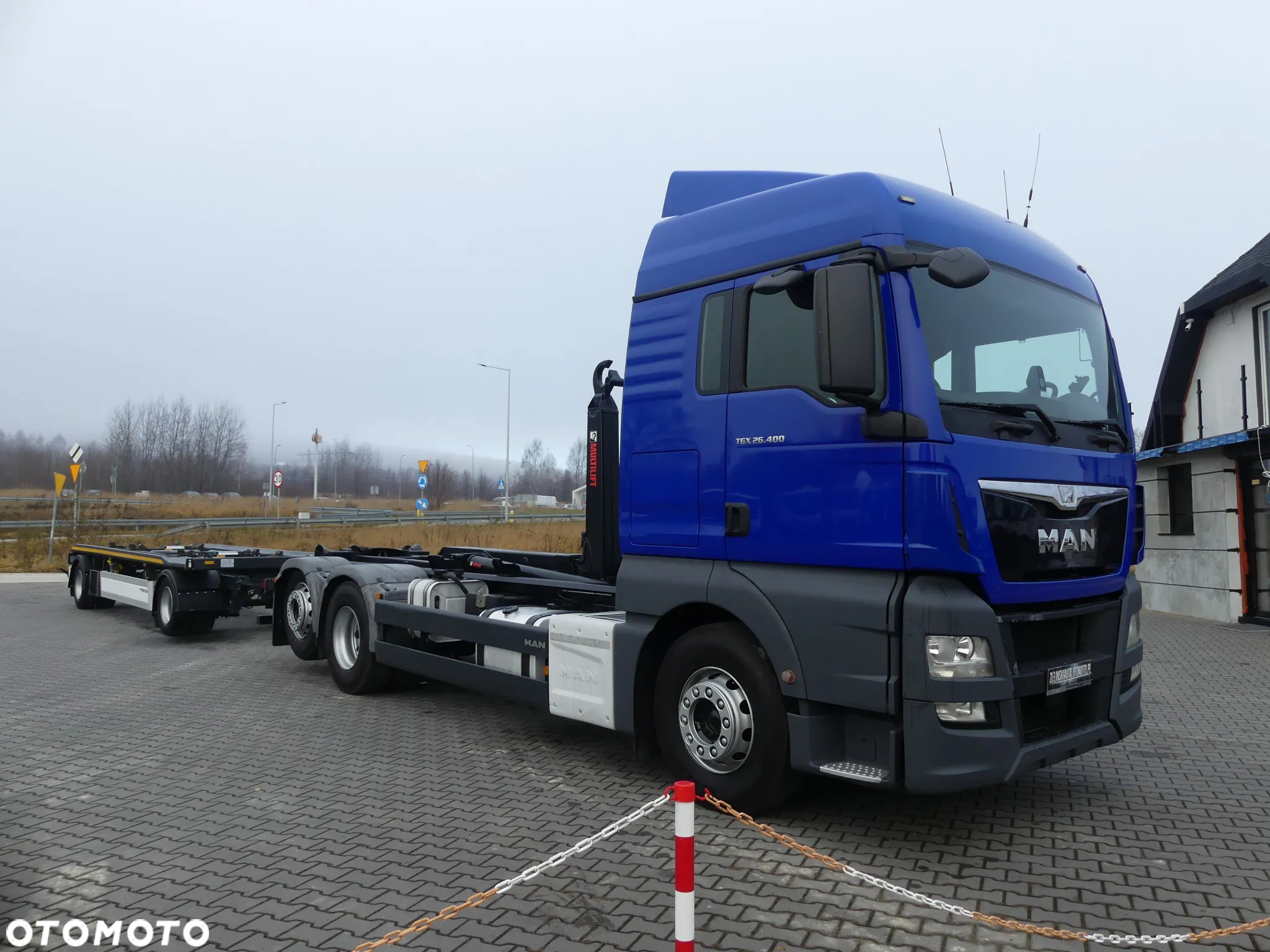 MAN TGX 26.400 / 6x2 / HAKOWIEC + PRZYCZEPA WIELTON 18T / EURO 6 / - 15