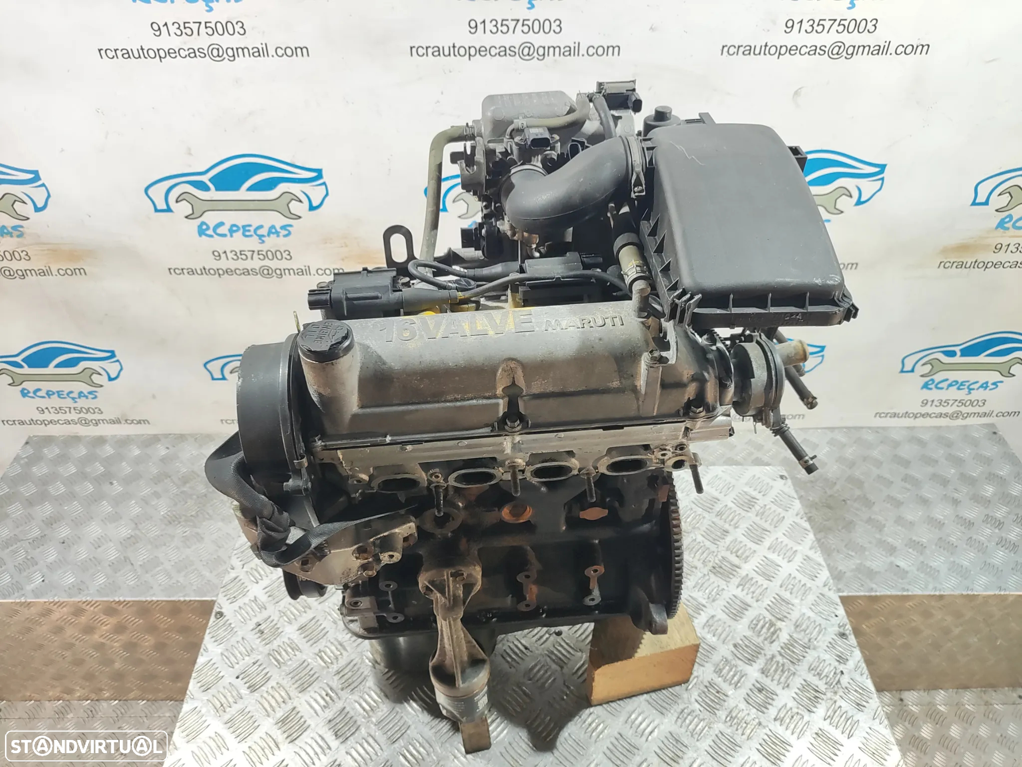 MOTOR COMPLETO SUZUKI ALTO 6 VI MK6 1.1i 16V 63CV F10D F10DN - 5