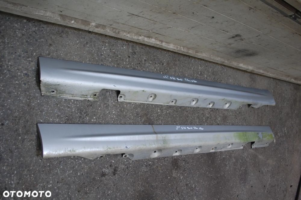 LISTWA PROGOWA LEWA PRAWA TITANSILBER BMW E46 KOMBI - 1