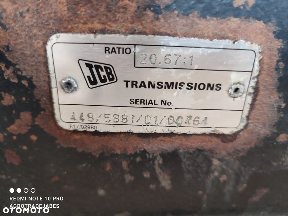 Wkład mostu  448 5881  01  00464   JCB 530 - 8