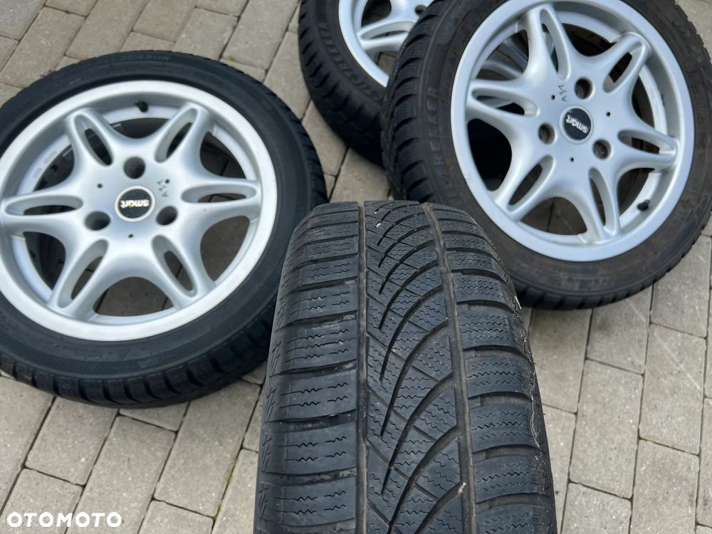 ALUFELGI SMART 5.5Jx15 4Jx15 ET1 ET27 3x112 + OPONY 2021 2022 WS ZIMA - 3