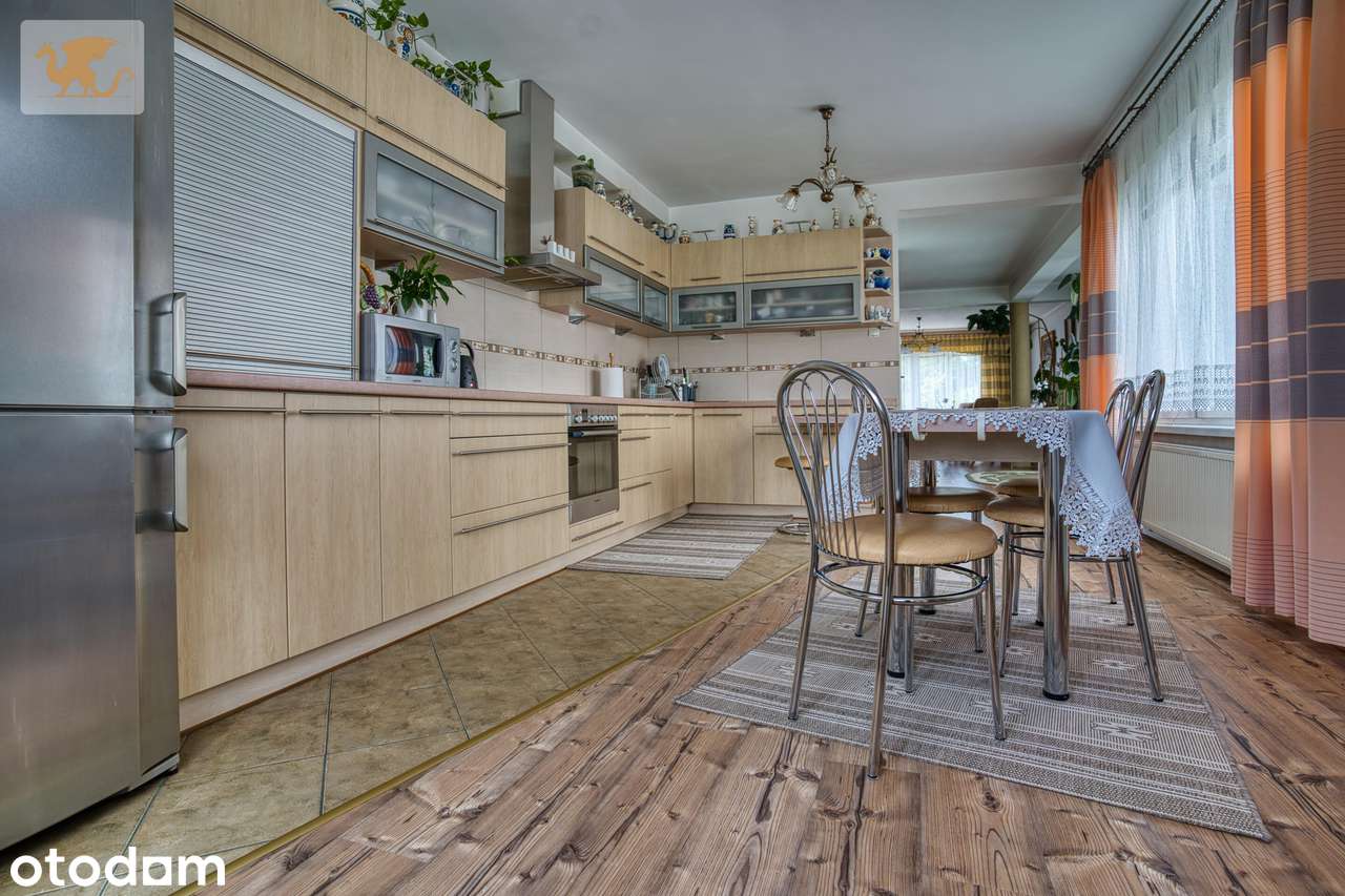 Dwa domy + budynek gosp. na działce 1 900 m² | Centrum Jordanowa - Pełny obrazek: 3/20