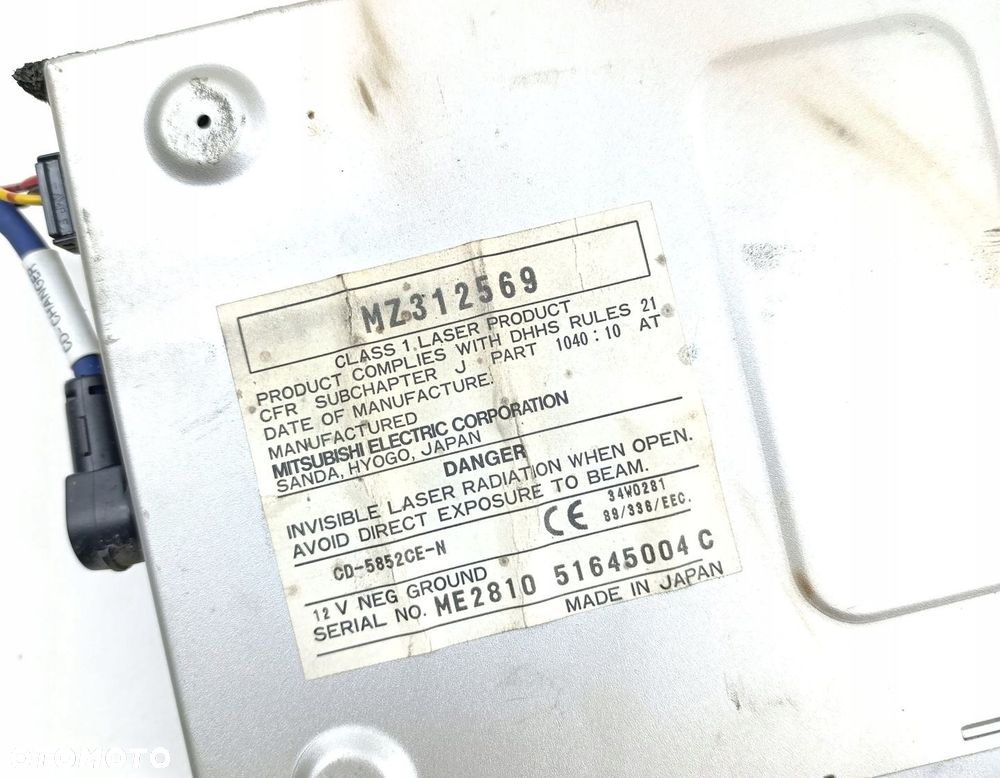 ZMIENIARKA CD MITSUBISHI L200 2.5 MZ312569 - 2