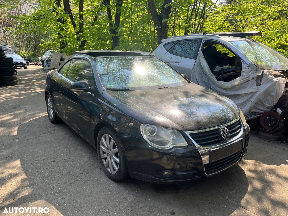 Bara fata completa VW Volkswagen EOS cabrio negru 2006 - 6