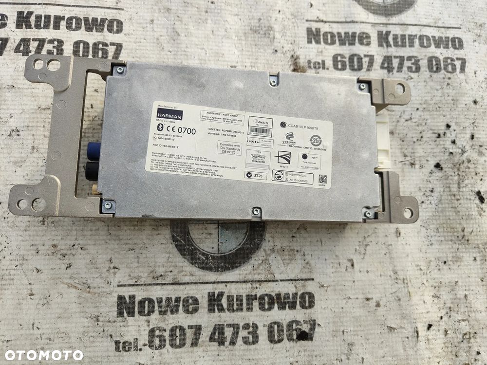 BMW F10 F11 F20 F30 F31 Moduł Bluetooth 9257150 - 4
