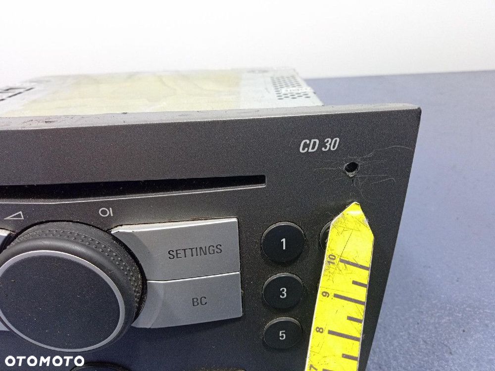 OPEL ZAFIRA B ASTRA H RADIO FABRYCZNE CD30 WYŚWIETLACZ 13190856 - 8