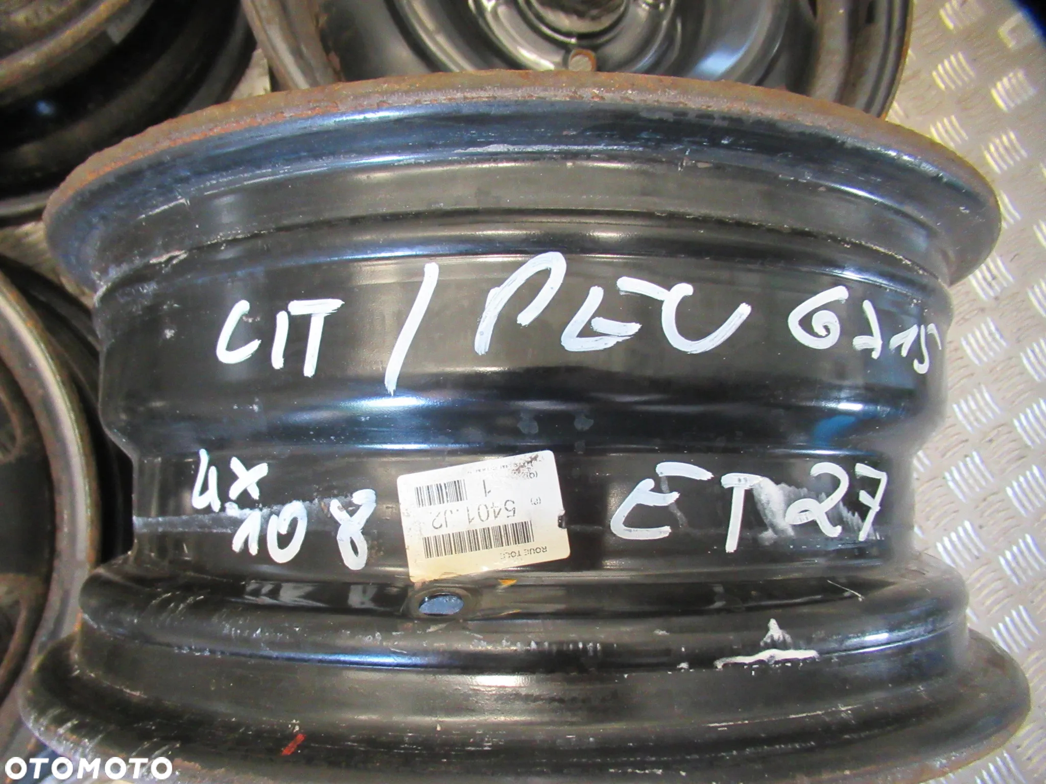 Felgi Peugeot 207 208 2008 Partner Citroen C2 C3 C4 DS3 Berlingo 6Jx15 et27 4x108 - 4
