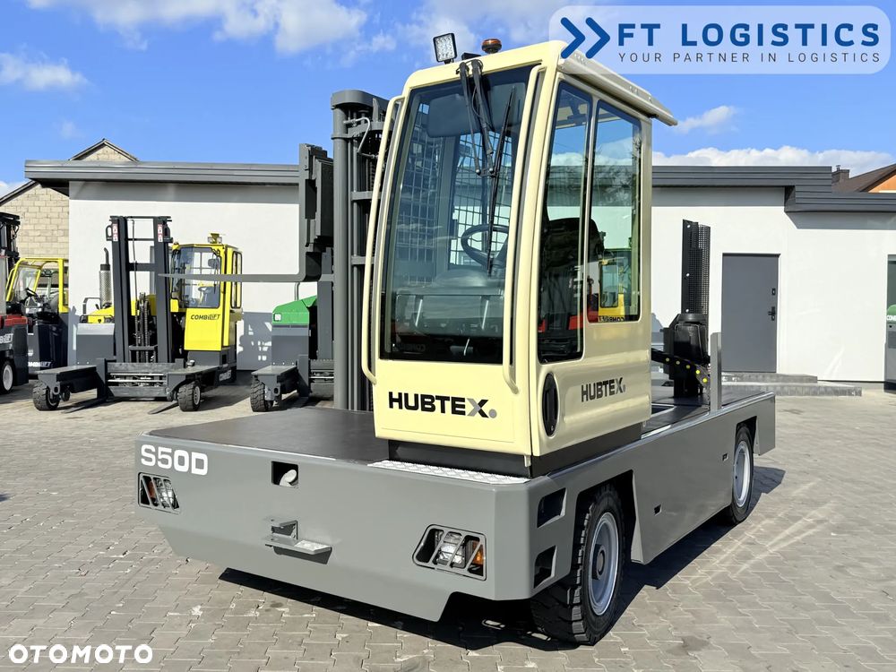 Hubtex WÓZEK BOCZNY | HUBTEX S50D | DIESEL | TRIPLEX 6300MM | PLATFORMA 1600MM | POZYCJONER WIDEŁ | WOLNY SKOK | REGULOWANA WIDŁA | STAN IDEALNY | Szeroka oferta wózków czterokierunkowych i bocznych, dopasowanych do różnorodnych potrzeb i zastosowań - 25