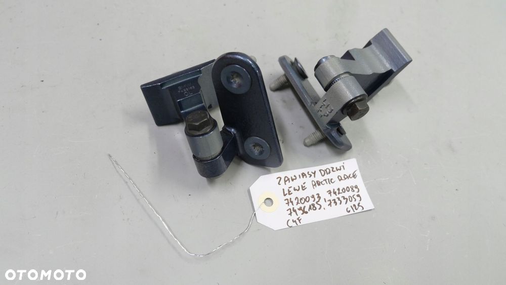 bmw g01 g22 g30 zawias drzwi lewy przód c4f arctic race 7420089 - 2