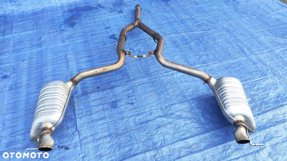 TŁUMIK LEWY PRAWY KOMPLET WYDECH A2124910100 A2124910200 MERCEDES W212 2.2 CDI - 3