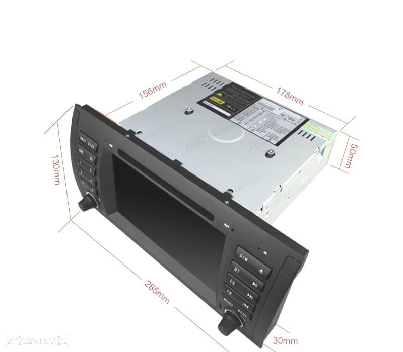 AUTO RADIO 2DIN 7" PARA BMW X5 E53 99-06 SERIE 5 E39 95-03 USB GPS TACTIL HD - 2
