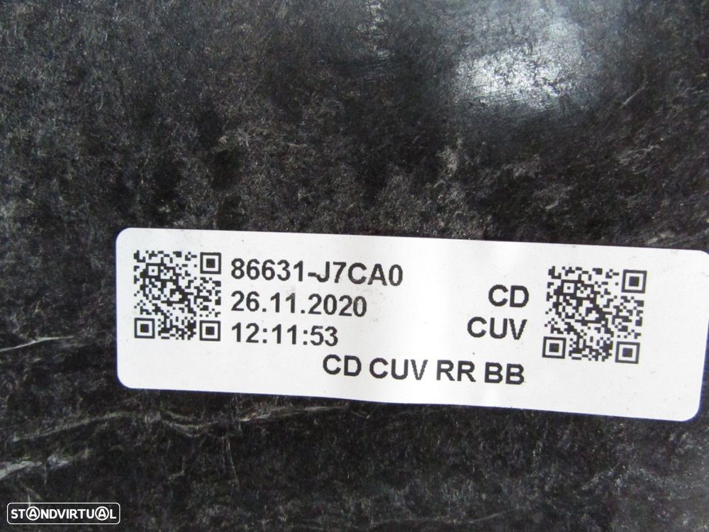 Reforço parachoques Trás Seminovo/ Original KIA XCEED (CD) 86631J7CA0 - 3