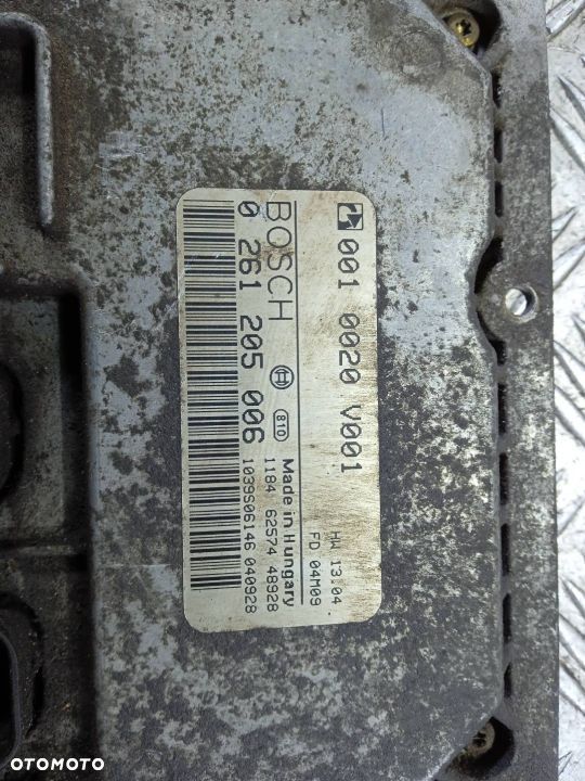 STEROWNIK SILNIKA SMART FORTWO 0261205006 - 3