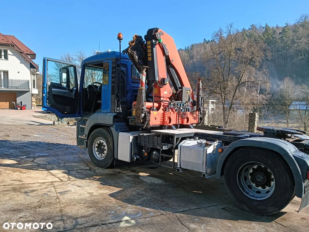MAN TGS 18.400 + Palfinger PK 22002 | Żuraw 22tm | Pilot | 417tys km | Euro 5 | HDS | ciągnik siodłowy dźwig podnośnik - 8
