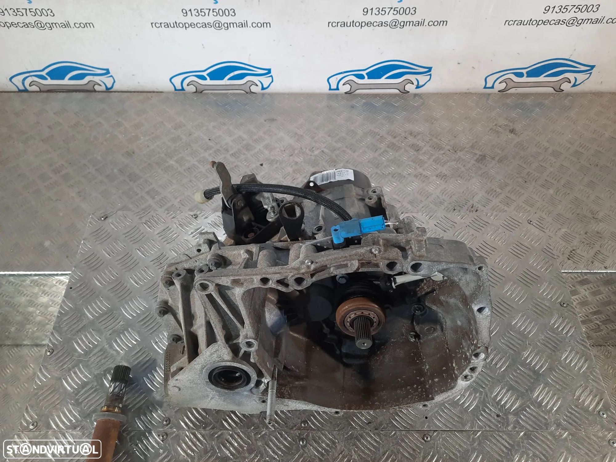 CAIXA VELOCIDADES MANUAL RENAULT MODUS 1.2i TCE 16V 78CV D4F764 D4FH764 JH3128 421710 RENAULT GRAND MODUS CLIO III 3 MK3 TWINGO II 2 MK2 - 9