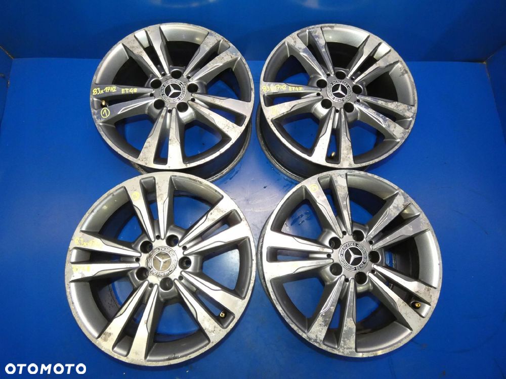 MERCEDES W212 W218 FELGI ALUMINIOWE 17'' R17 - 1