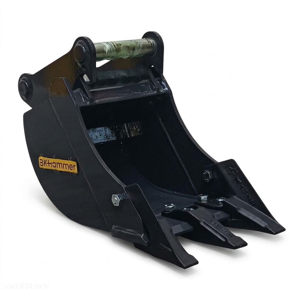 Łyżka Kopiąca do Minikoparki 30 cm – Mocowanie MS01 SIMLOCK BK-Hammer Zestaw ( Łyżka + Zęby)