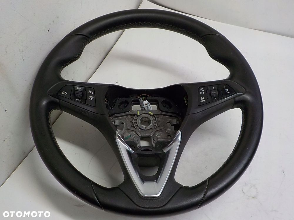 OPEL CORSA E KIEROWNICA SKÓRA MULTI - 1