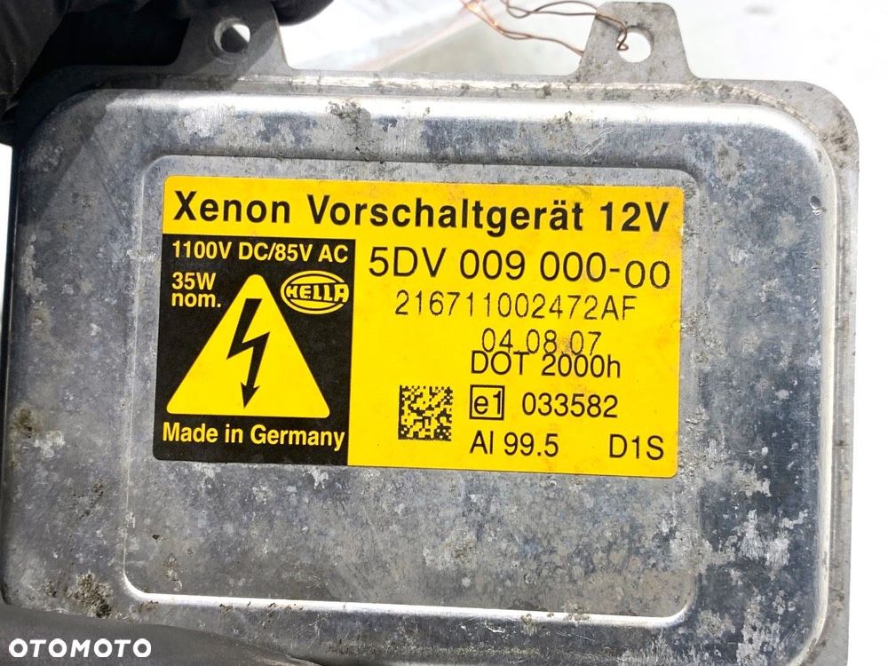 PRZETWORNICA XENON  BMW 5 (E60) 2003 - 2010 530 d 173 kW [235 KM] olej napędowy 2007 - 2009 - 4