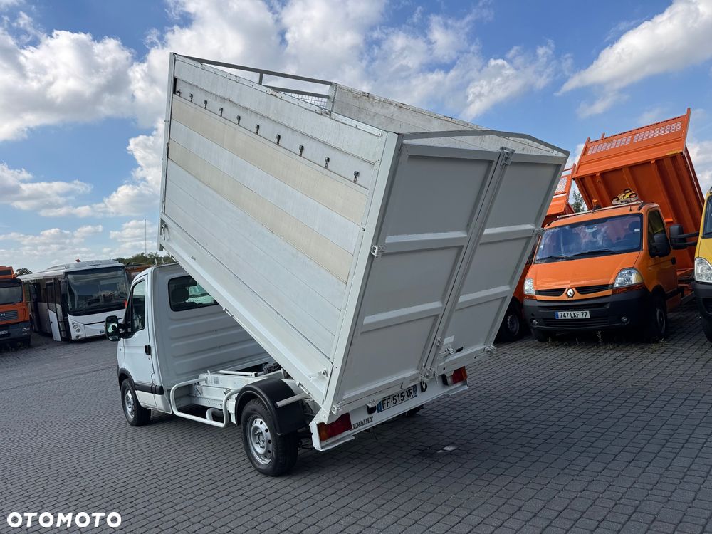 Renault Master Wywrotka Aluminiowy Kontener wysokie burty Wywrot Kiper I wł - 9
