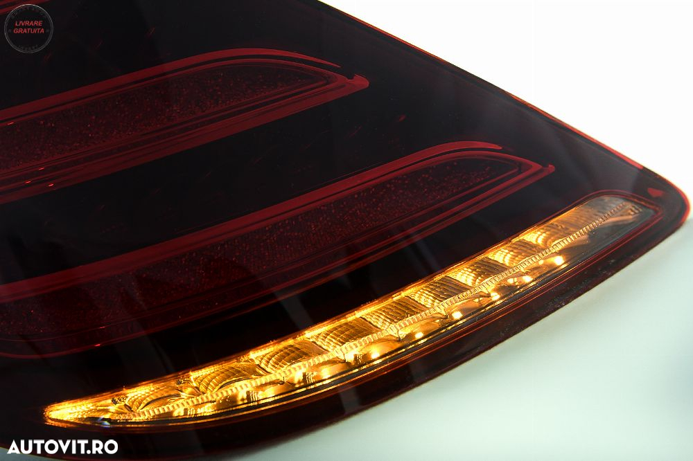 Stopuri Full LED Mercedes S-Class W222 (2013-2017) Semnalizare Dinamica Facelift D- livrare gratuita - 10