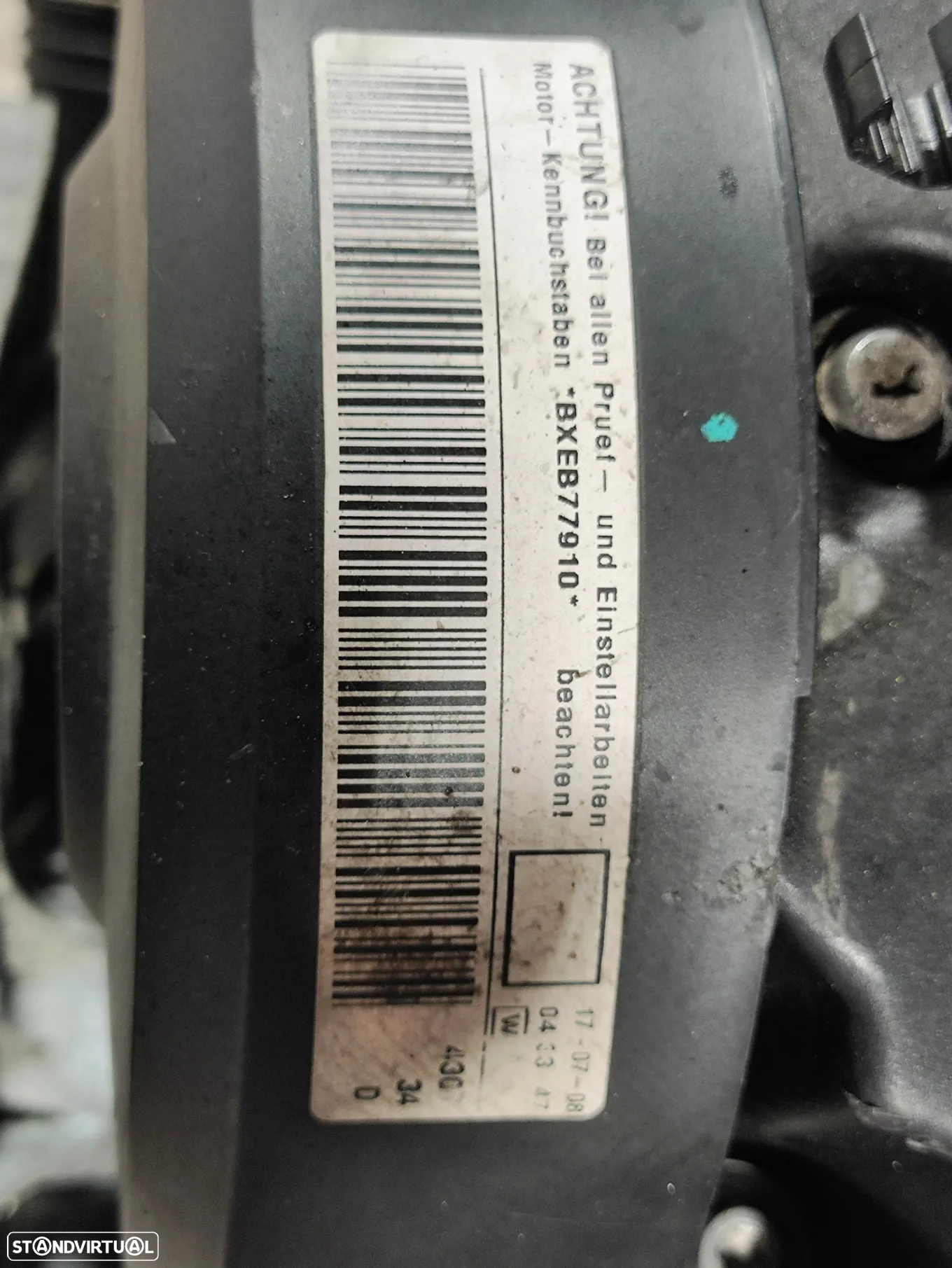 Motor completo 1.9 TDI 8V 105CV BXE - 8