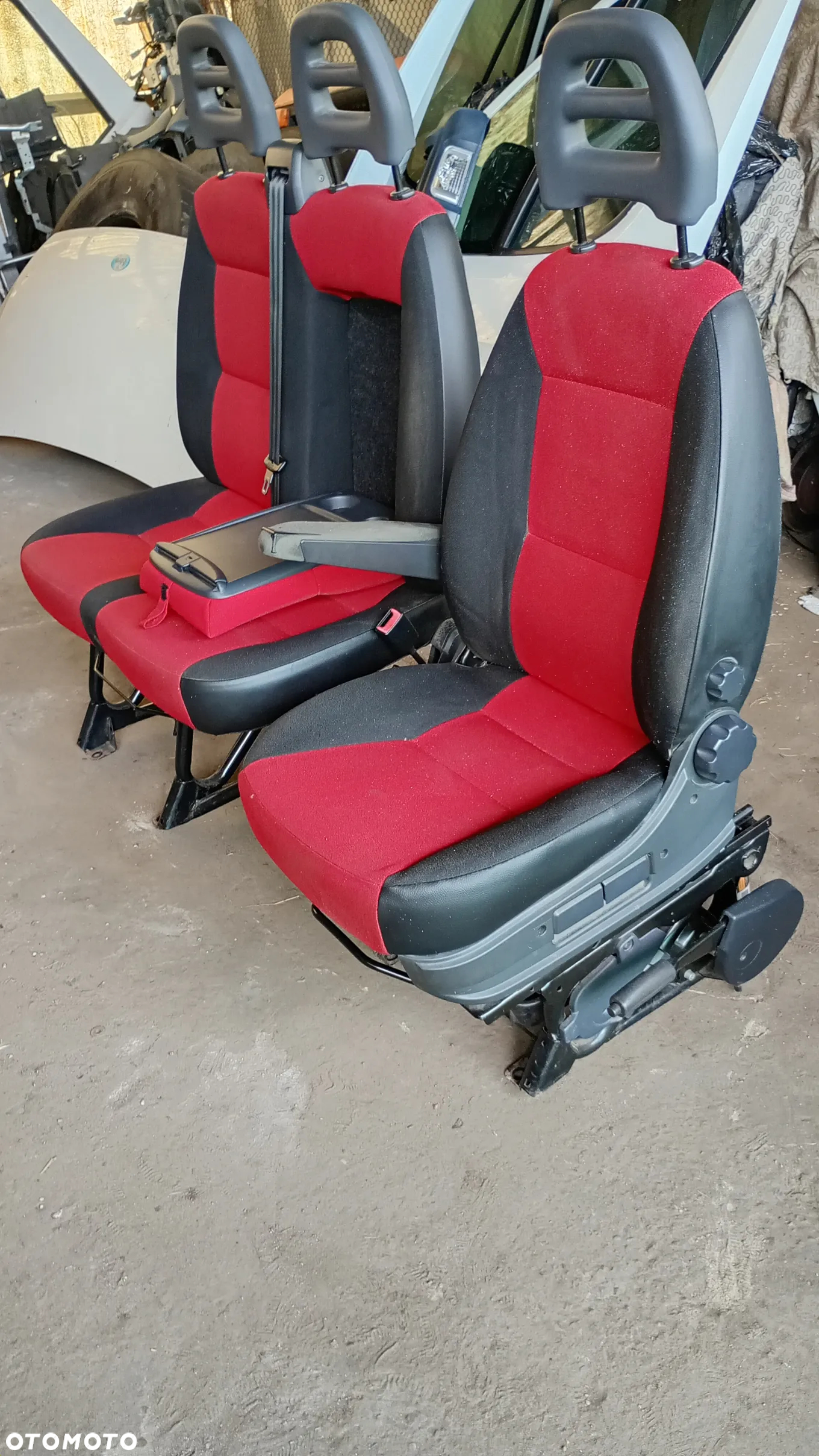 Pokrowce Fotel podwójny Fiat Ducato Fotel kierowcy Peugeot Boxer Ławka Fotel prawy Pasażera Citroen Jumper Fotel kierowcy 11-14 Oryginał - 6