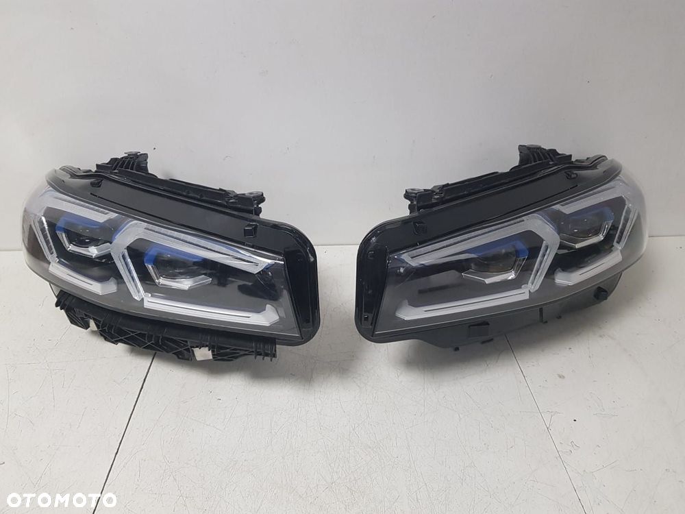 BMW 3 G20 G21 LIFT LCI LAMPA LEWA PRAWA KOMPLET LAMP FULL LED NIEBIESKIE PRZEDNIA PRZÓD REFLEKTOR