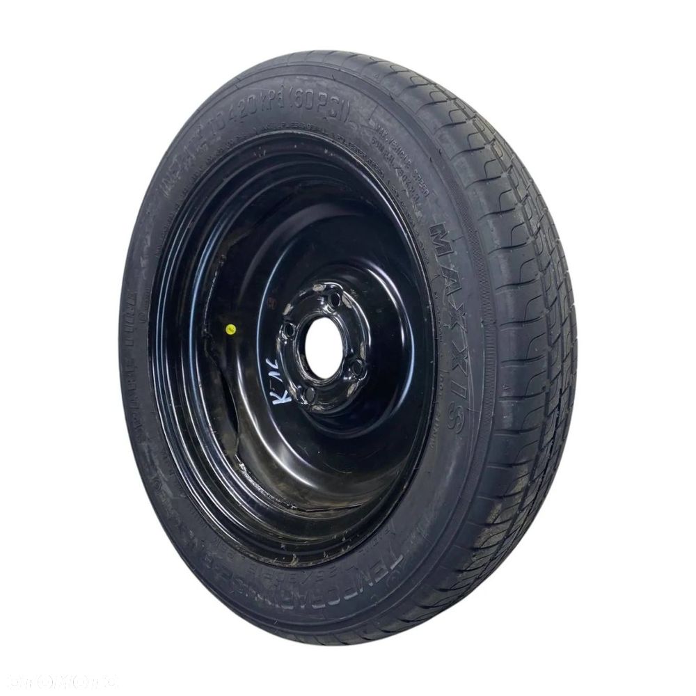 KOŁO DOJAZDOWE CITROEN C3 II DS3 C4 CACTUS 125/80R15 4X108 ET15 - 6