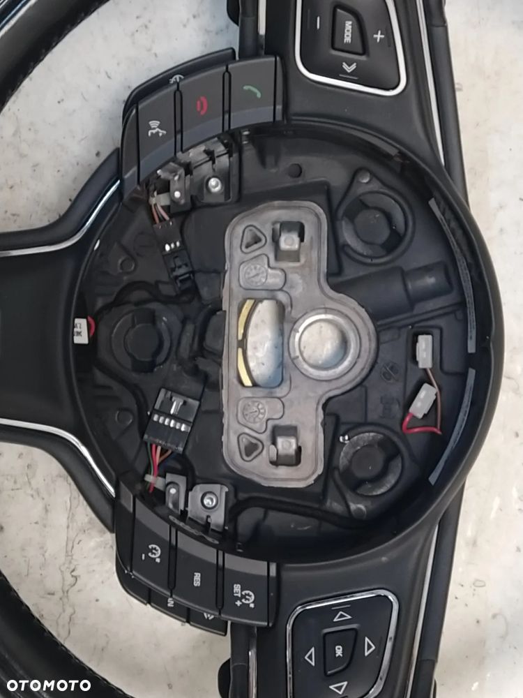 JAGUAR XJ-R X351  KIEROWNICA MULTIFUNKCYJNA SKÓRA GRZANA ŁOPATKI TEMPOMAT ORYGINAŁ - 10