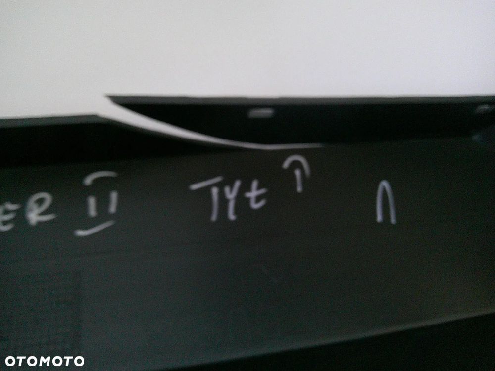 dacia duster ii spoiler dokładka listwa zderzaka tył tylna nowa z uszk - 3