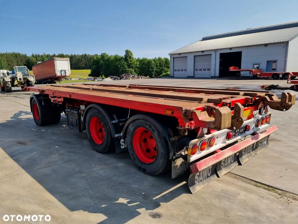 Inny NOPA Przyczepa Hakowiec Wywrotka do Przewozu Kontenerów 6,50 m - 7,00 m - 12