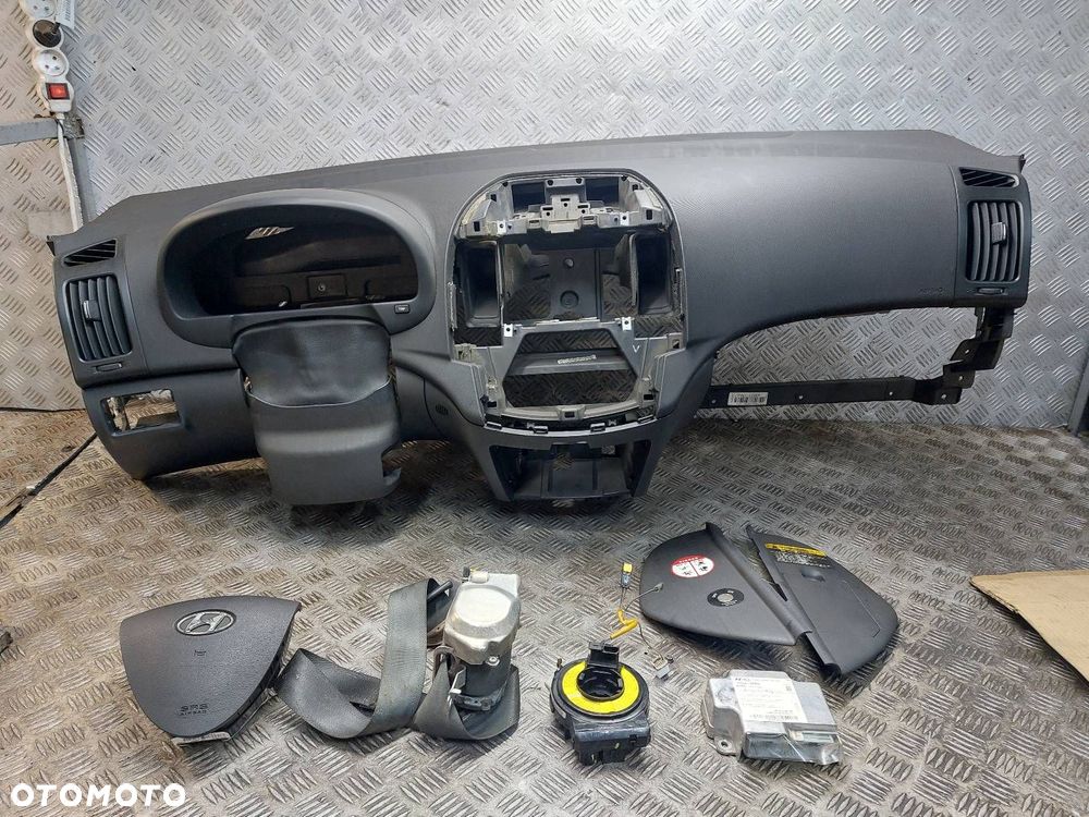 ZESTAW AIRBAG KOKPIT DESKA PASY PODUSZKI MODUŁ HYUNDAI I30 I - 1